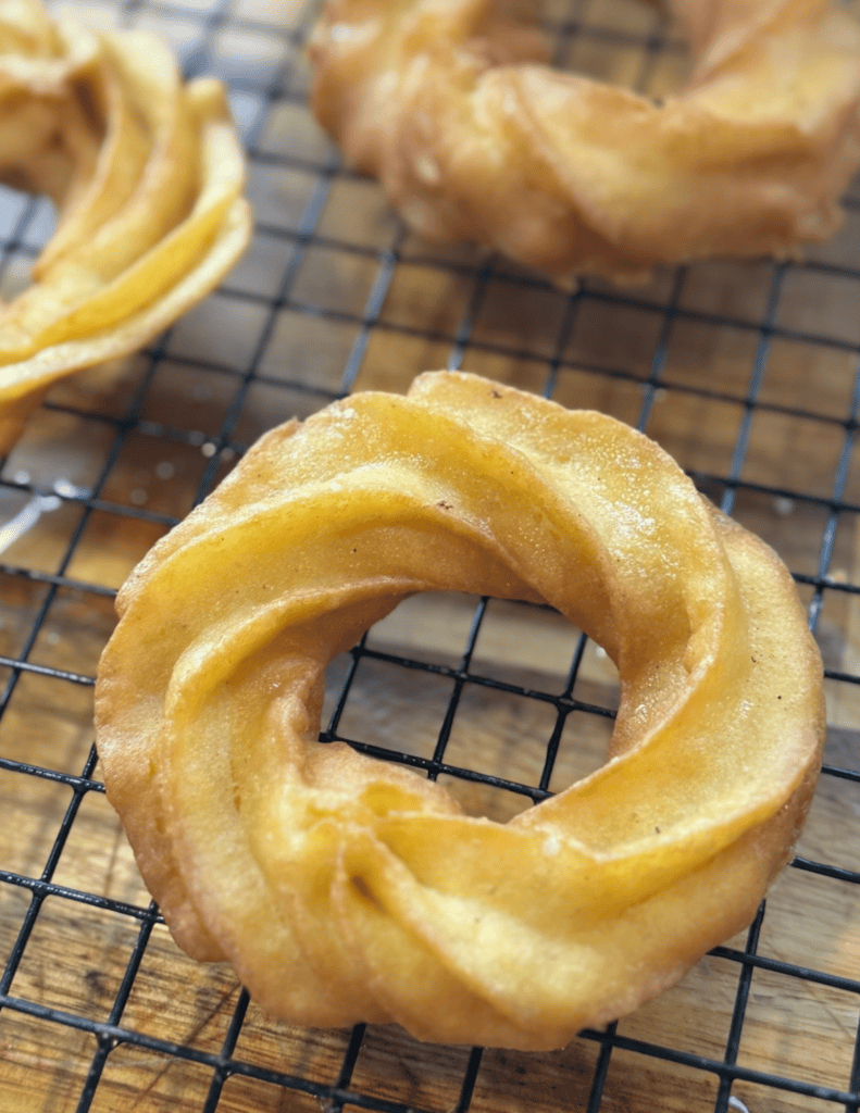 Crispy homemade onion rings from Farm Fresh Family, fresh and delicious.