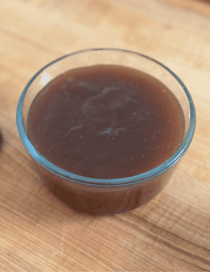 gluten free sweet and sour sauce in a bowl