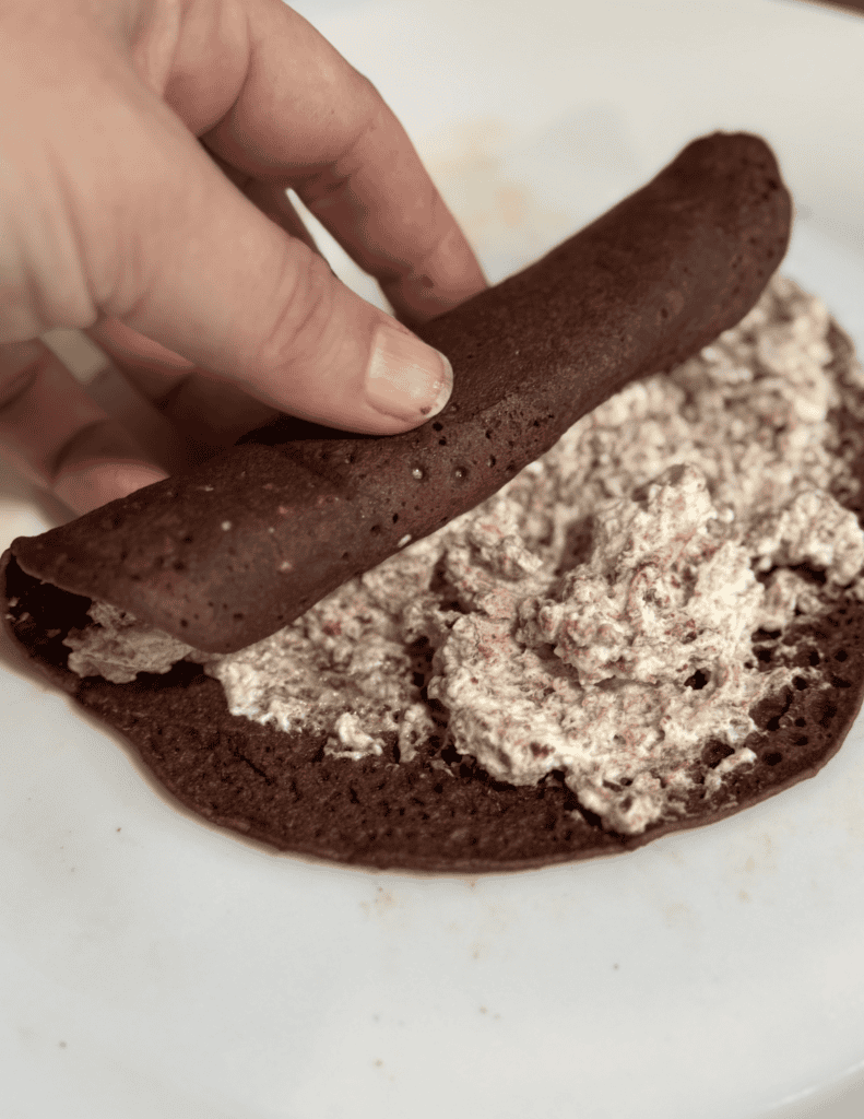 Homemade cookie roll with creamy filling, showcasing fresh ingredients from Farm Fresh Family.