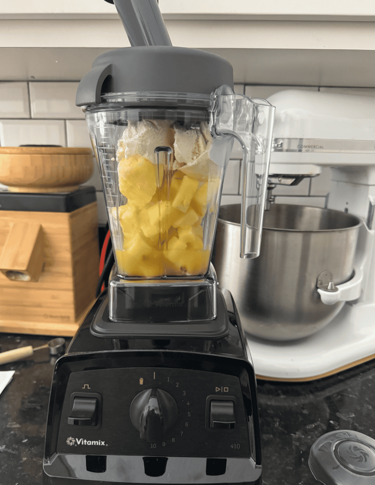 pineapple dole whip in blender