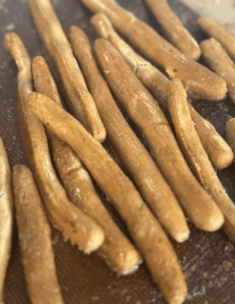Crispy, golden-brown root vegetables freshly harvested from local farms, perfect for healthy snacks.