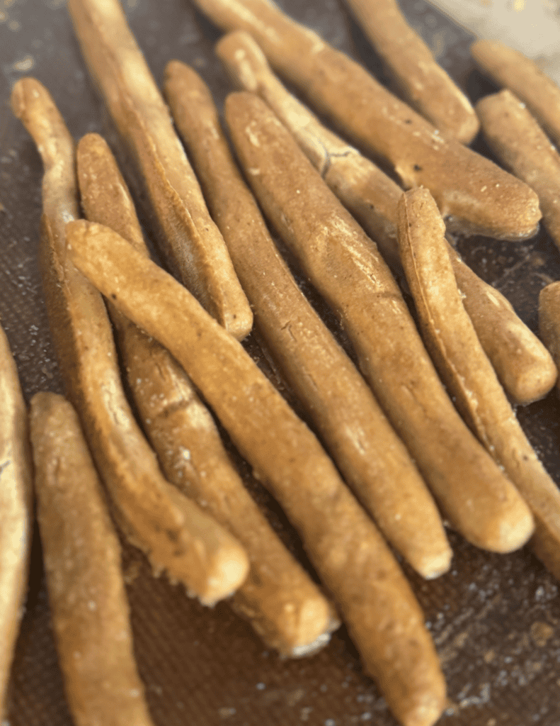 Crispy, golden-brown root vegetables freshly harvested from local farms, perfect for healthy snacks.