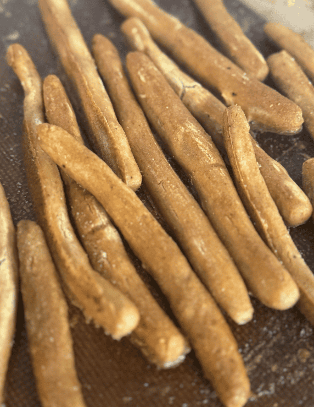 Crispy, golden-brown root vegetables freshly harvested from local farms, perfect for healthy snacks.