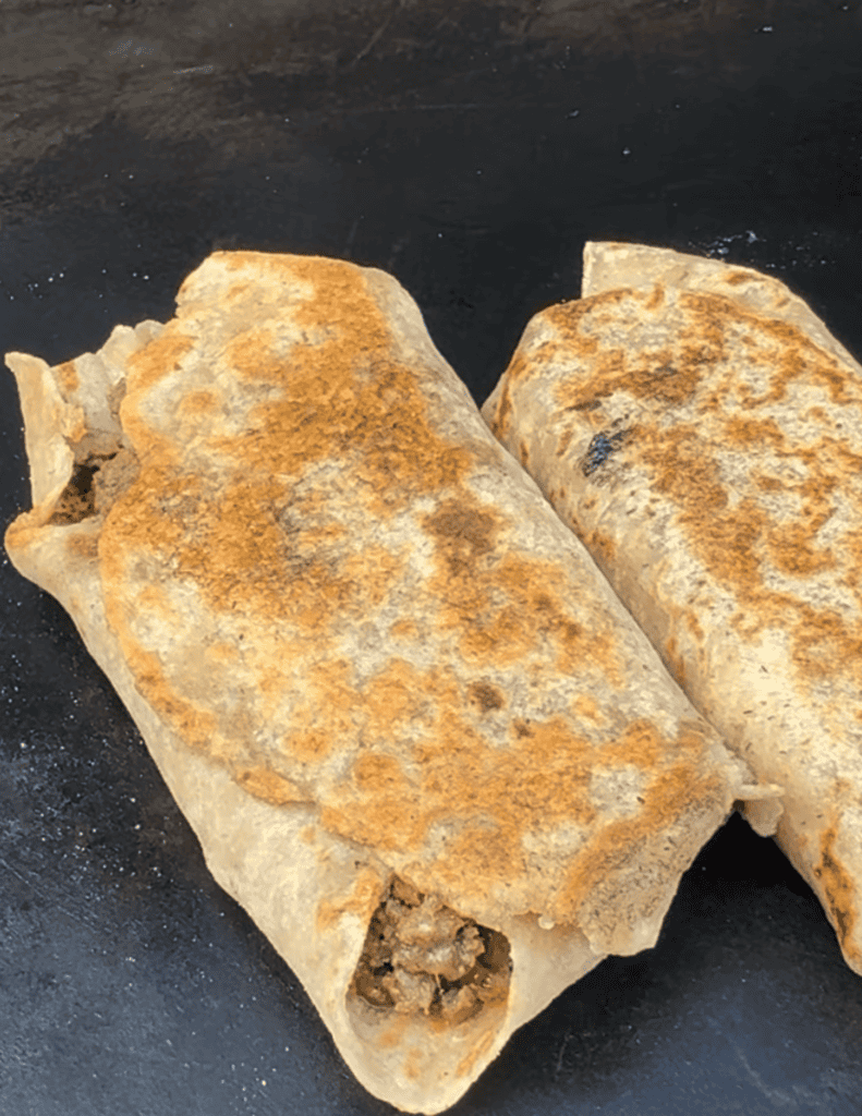 smash burger tacos grilled